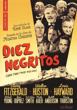 Poster Diez negritos 1945
