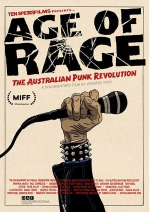Poster AGE OF RAGE - The Australian Punk Revolution 2022