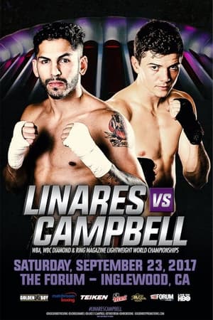 Poster Jorge Linares vs. Luke Campbell 2017