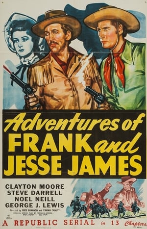 Poster Adventures of Frank and Jesse James 1948