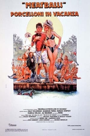 Poster Meatballs - Porcelloni in vacanza 1986