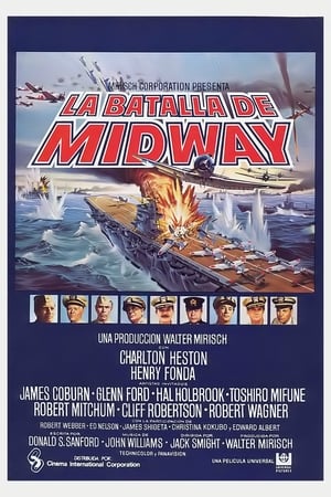 Poster La batalla de Midway 1976