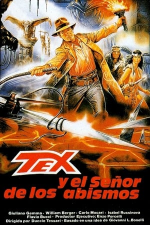 Poster Tex y el señor de los abismos 1985