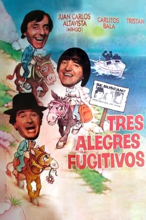Poster Tres alegres fugitivos 1988