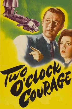 Poster Two O'Clock Courage 1945