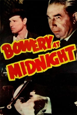 Poster Bowery at Midnight 1942