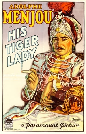 Poster His Tiger Lady 1928