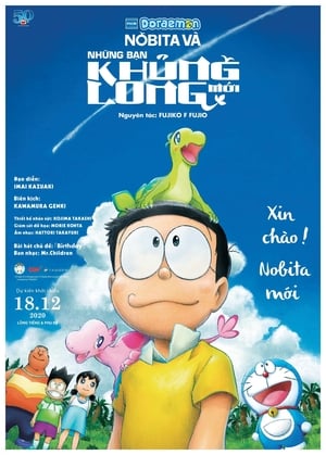 Poster Doraemon: Nobita và Những Bạn Khủng Long Mới 2020