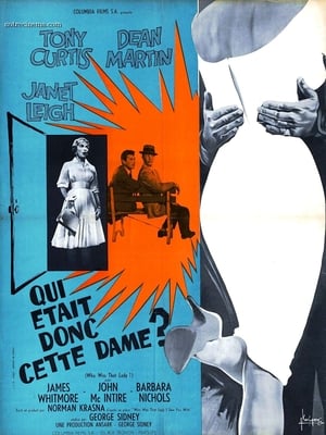 Poster Qui était donc cette dame ? 1960