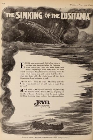 Poster The Sinking of the Lusitania 1918