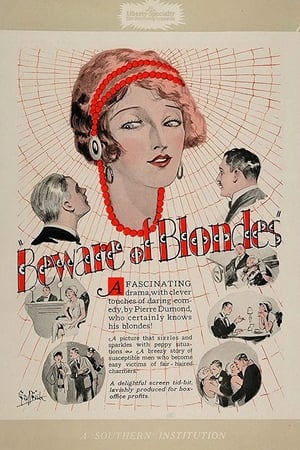 Poster Beware of Blondes 1928