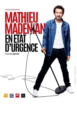 Poster Mathieu Madénian - En état d'urgence 2017
