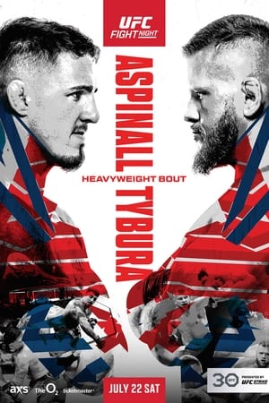 Poster UFC Fight Night 224: Aspinall vs. Tybura 2023