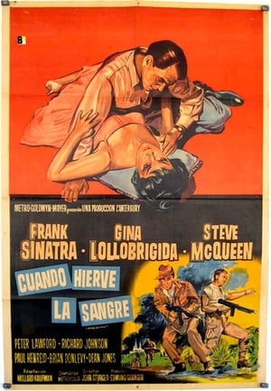 Poster Cuando hierve la sangre 1959