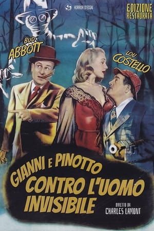 Poster Gianni e Pinotto contro l'uomo invisibile 1951