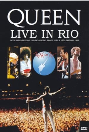 Poster Queen Live in Rock in Rio 1985