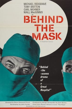Poster Hinter der Maske 1958