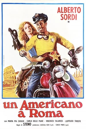 Poster Un Américain à Rome 1954