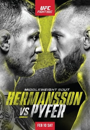 Poster UFC Fight Night 236: Hermansson vs. Pyfer 2024