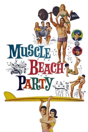 Poster Мускулы на пляже 1964