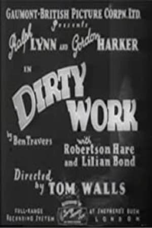 Poster Dirty Work 1934