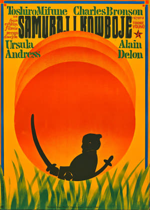 Poster Samuraje i kowboje 1971