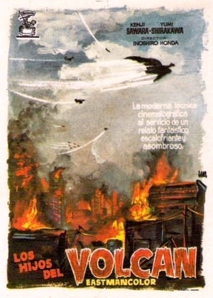 Poster Los hijos del volcán 1956