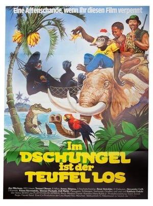 Poster Crazy Jungle Adventure 1982