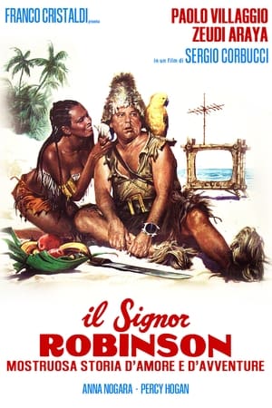 Poster Il signor Robinson - Mostruosa storia d'amore e d'avventure 1976