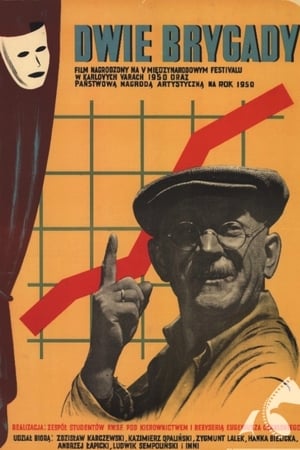 Poster Dwie brygady 1950
