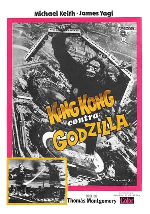 Poster King Kong contra Godzilla 1962