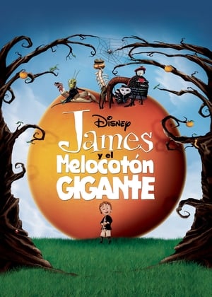 Poster James y el melocotón gigante 1996