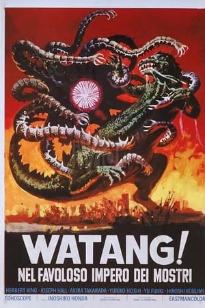 Poster Watang! Nel favoloso impero dei mostri 1964