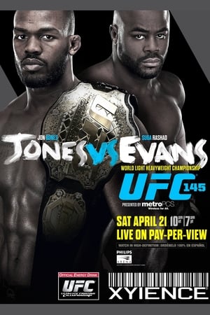 Poster UFC 145: Jones vs. Evans 2012