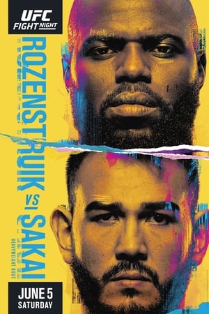 Poster UFC Fight Night 189: Rozenstruik vs. Sakai 2021