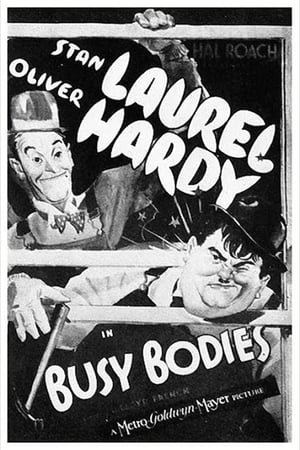 Poster Busy Bodies 1933