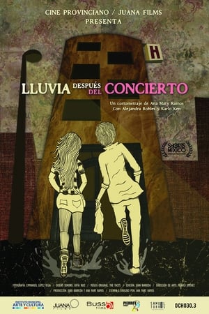 Poster Lluvia después del concierto 2021