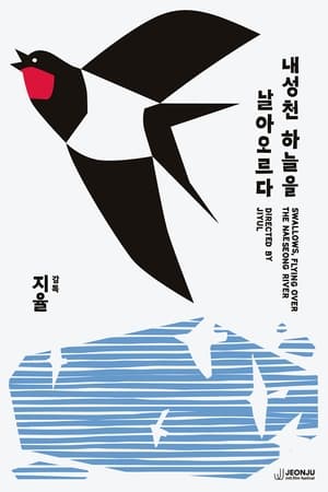 Image Swallows, flying over the Naeseong River