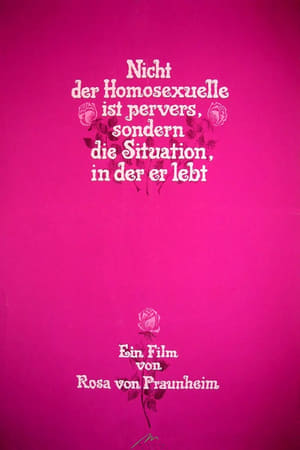 Poster Nicht der Homosexuelle ist pervers, sondern die Situation, in der er lebt 1971