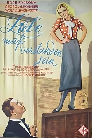 Poster Liebe muss verstanden sein 1933
