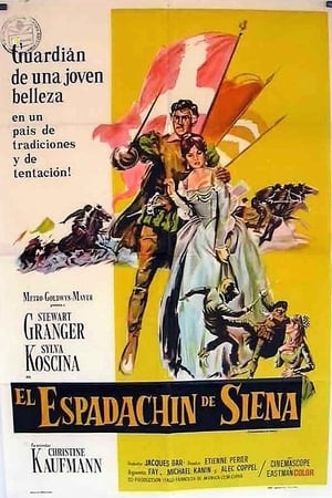 Poster El espadachín de Siena 1962
