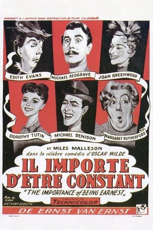 Poster Il importe d'être Constant 1952