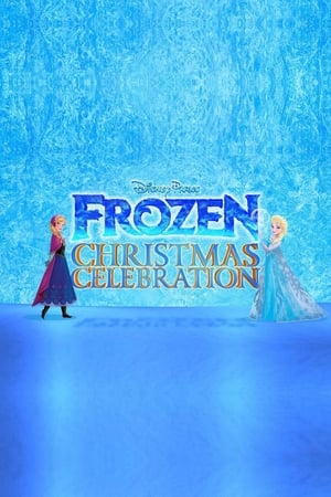 Poster Disney Parks Frozen Christmas Celebration 2014