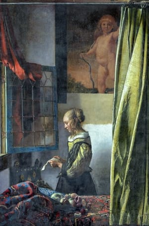 Poster Hinter dem Vorhang: Das Geheimnis Vermeer 2021