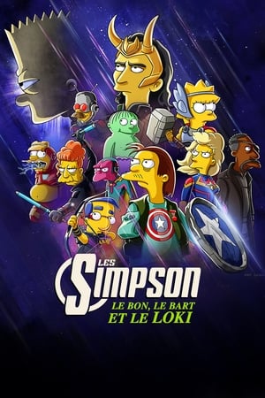 Poster Les Simpson: Le Bon, le Bart et le Loki 2021