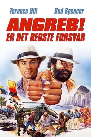 Poster Angreb er det bedste forsvar 1984