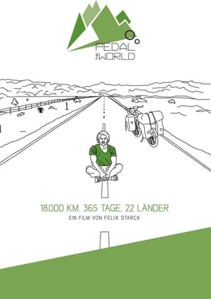 Poster Pedal the World - 18000 KM, 365 Tage, 22 Länder 2014