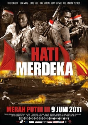 Poster Hati Merdeka - Merah Putih III 2011