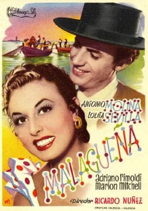 Poster Malagueña 1956