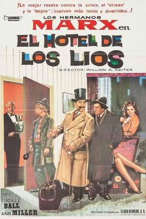 Poster El hotel de los líos 1938